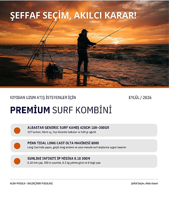 Eylül 2026 Premium Surf Kombini