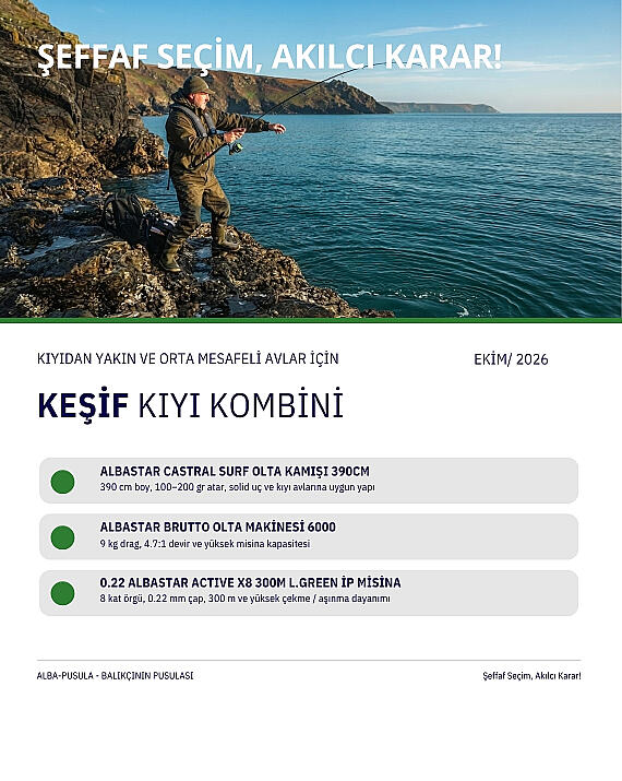 Ekim 2026 Keşif Kıyı Kombini