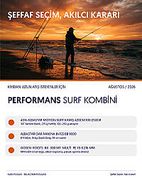 Ağustos 2026 Performans Surf Kombini