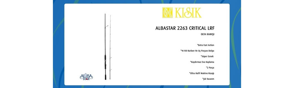 ALBASTAR CRITICAL LRF OLTA KAMIŞI