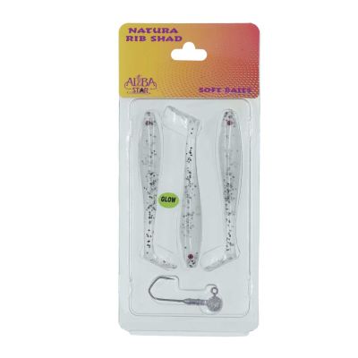 Albastar Natura Rib Shad Sahte Balığı - 5