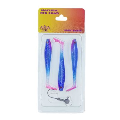 Albastar Natura Rib Shad Sahte Balığı - 14