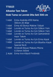 Albastar Tam Takım Hobi Levrek ve Turna Olta Seti TTS023 - Thumbnail