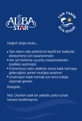 Albastar Tam Takım Hobi Spin Atçek Olta Seti TTS008 - 3