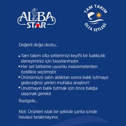 Albastar Tam Takım Profesyonel Tekne Olta Seti TTS003 - 3