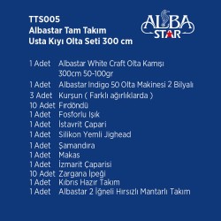 Albastar Tam Takım Usta Kıyı Olta Seti TTS005 - 2