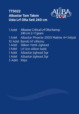 Albastar Tam Takım Usta Lrf Olta Seti TTS022 - 2
