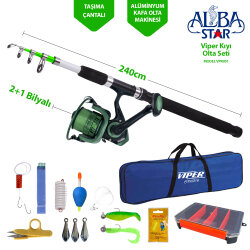 Albastar Viper Kıyı Olta Seti - VPR001 - Albastar