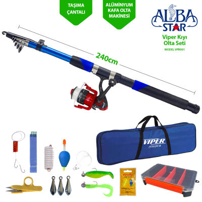 Albastar Viper Kıyı Olta Seti - VPR001 - 1