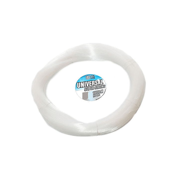 Asso Universal Çile 1000mt Monofilament Misina Beyaz - Asso