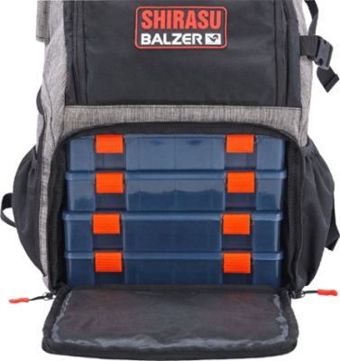 Balzer 11936 011 Shirasu Spin Çanta 49X35X21cm - 2