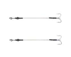 Balzer 13936 Silikon Yemler İçin Çelik Telli Rigs 2li Paket - Balzer