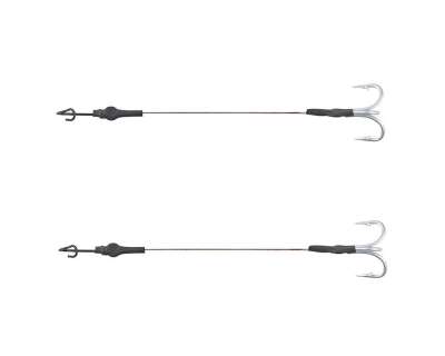 Balzer 13936 Silikon Yemler İçin Çelik Telli Rigs 2li Paket - 2