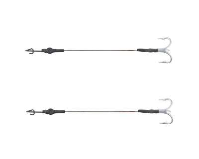 Balzer 13936 Silikon Yemler İçin Çelik Telli Rigs 2li Paket - 1