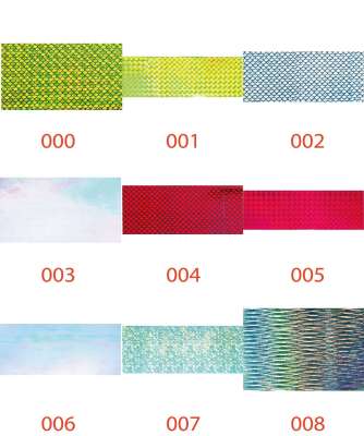 Balzer 15940 Yaldız Hologamlı Sticker 75x145cm 2li Paket - 1