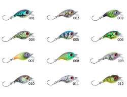 Balzer 16093 Trout Wobbler UV Active Floating 3cm Maket Balık Suni Yem - Balzer