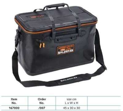 Balzer 16700 007 PVC Su Geçirmez Çanta 45x30x30cm - 1