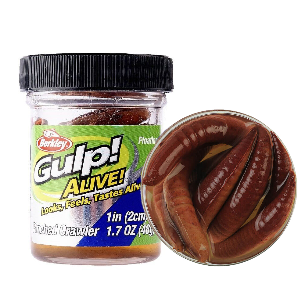 Berkley Gulp Alive Floating Pinched Crawler Sahte Kurt LRF Yemleri