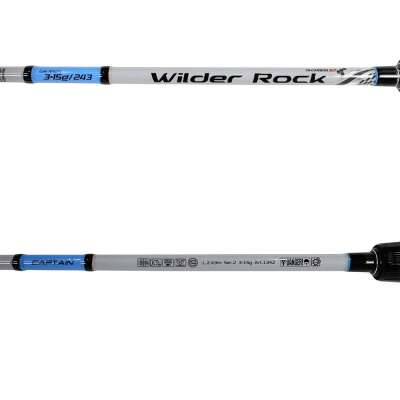 Captain 1342 Wilder Rock Game Fuji 243cm 2 Parça LRF Kamışı 3-15gr Atar - 2