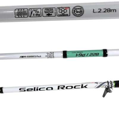Captain 1344 Selica Rock Game Fuji 228cm 2 Parça LRF Kamışı 1-9gr Atar - 4