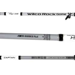 Captain 1346 Wilco Rock Game Fuji 228cm 2 Parça LRF Kamışı 1-5gr Atar - 3