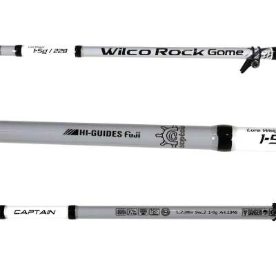 Captain 1346 Wilco Rock Game Fuji 228cm 2 Parça LRF Kamışı 1-5gr Atar - 3