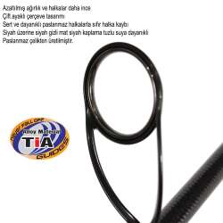 Captain 1368 Rubby 2 Parça Spin Kamış 5-20gr Atar - 2