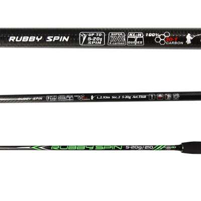 Captain 1368 Rubby 2 Parça Spin Kamış 5-20gr Atar - 5