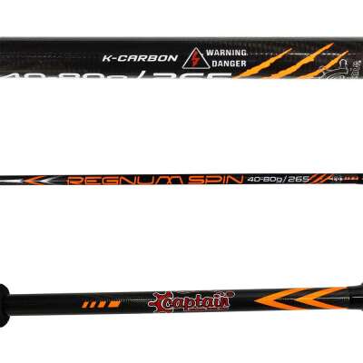 Captain 1369 Regnum 265cm 2 Parça Spin Kamış 40-80gr Atar - 2
