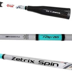 Captain 1370 Zetrix Fuji 265cm 2 Parça Spin Kamış 7-29gr Atar - 4