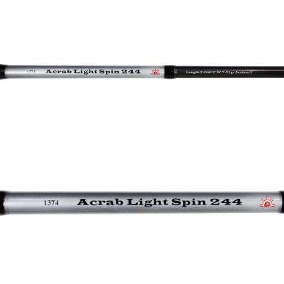 Captain 1374 Acrab Light 2 Parça Spin Kamış 7-21gr Atar - 4