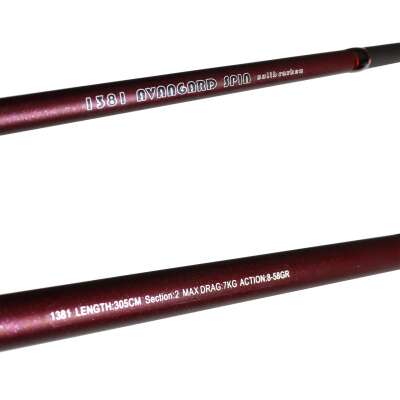 Captain 1381 Avangard 305cm Parçalı Spin Kamış 8-58gr Action - 5