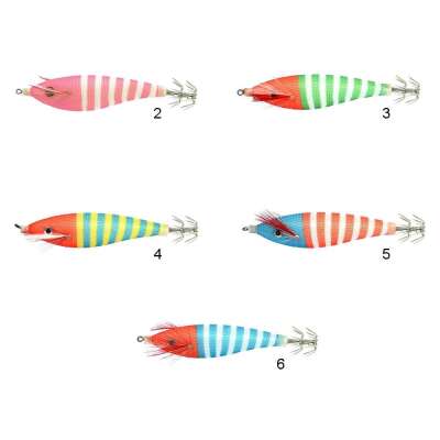 Captain 3004 Kalamar Zokası 8cm Zebra Squid - 3