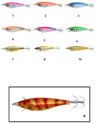 Captain 3010 Kalamar Zokası 7cm Flash Filinta Squid - 6