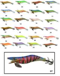 Captain 3017 Kalamar Zokası 10cm Wanted UV Squid Size 25 - 19