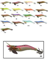 Captain 3017 Kalamar Zokası 10cm Wanted UV Squid Size 25 - 10