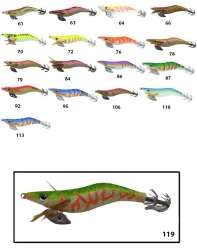 Captain 3017 Kalamar Zokası 10cm Wanted UV Squid Size 25 - 3