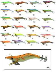 Captain 3017 Kalamar Zokası 10cm Wanted UV Squid Size 25 - 42