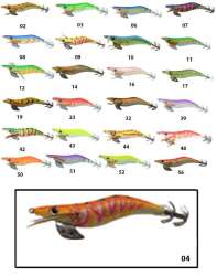 Captain 3017 Kalamar Zokası 10cm Wanted UV Squid Size 25 - 40