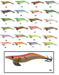 Captain 3017 Kalamar Zokası 10cm Wanted UV Squid Size 25 - 33