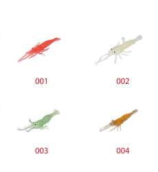 Captain 3054 Silikon Karides 75cm Suni Yem 5li Paket - Captain