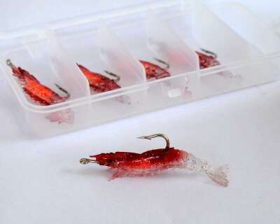 Captain 3062 Silikon Karides 55cm Suni Yem 5li Kutu - 3