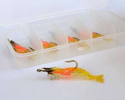 Captain 3062 Silikon Karides 55cm Suni Yem 5li Kutu - 4