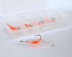 Captain 3062 Silikon Karides 55cm Suni Yem 5li Kutu - 5