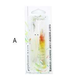 Captain 3063 Silikon Karides Takım 10cm Suni Yem 2li Set - Captain