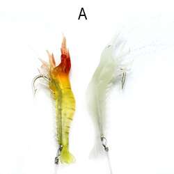 Captain 3063 Silikon Karides Takım 10cm Suni Yem 2li Set - 4