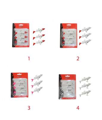 Captain 3066 Pluse Soft 10cm Turna Silikonu 3lü Set Suni Yem - 2