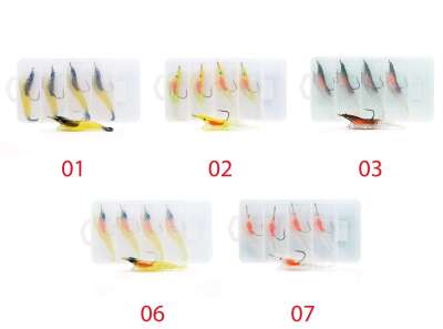 Captain 3066 Silikon Karides 85cm Suni Yem 5li Kutu - 5