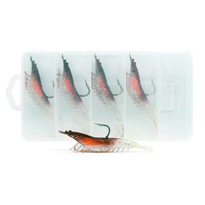 Captain 3066 Silikon Karides 85cm Suni Yem 5li Kutu - 2