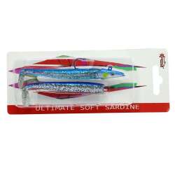 Captain 3071 Ultimate Sardine 12cm Levrek Silikonu 2li Suni Yem - 3